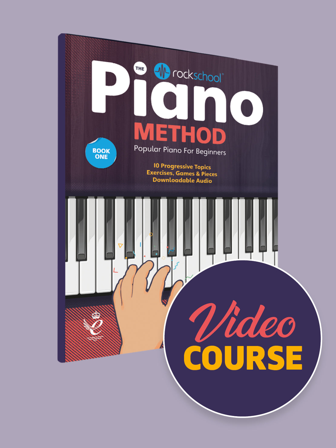 Piano Method Book 1 - Video Course