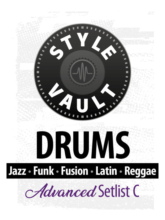 Jazz, Funk, Fusion, Latin, Reggae - Advanced | Drums Style Vault Setlist C