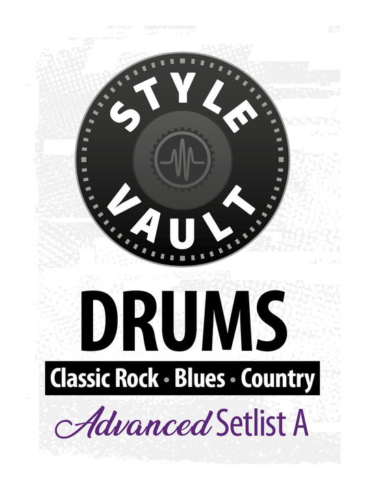 Classic Rock, Blues, Country - Advanced | Drums Style Vault Setlist A